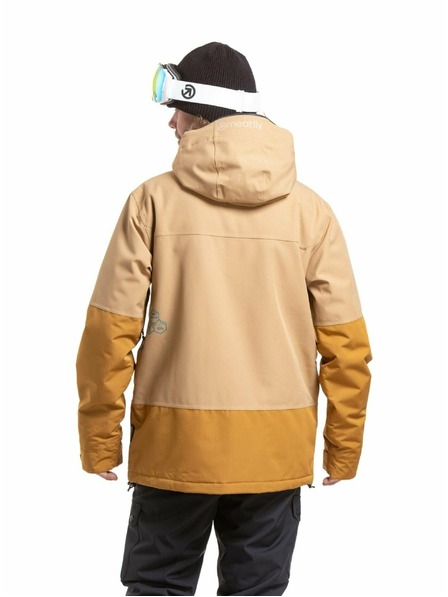 Meatfly Meatfly pánska SNB & SKI bunda Helios Tan / Wood