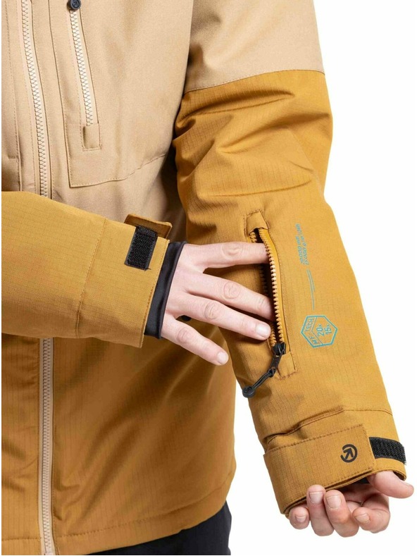 Meatfly Meatfly pánska SNB & SKI bunda Helios Tan / Wood