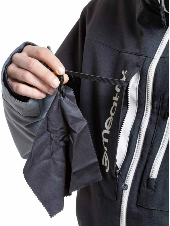 Meatfly Meatfly pánska SNB & SKI bunda Helios Dark Grey / Black