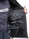 Meatfly Meatfly pánska SNB & SKI bunda Helios Dark Grey / Black