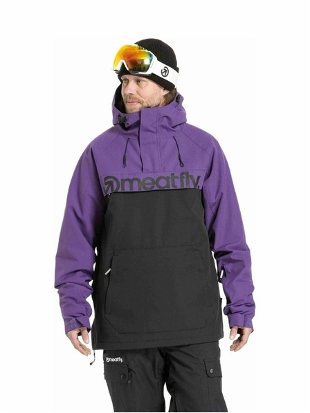 Meatfly Meatfly pánska SNB & SKI bunda Slinger Petunia / Black