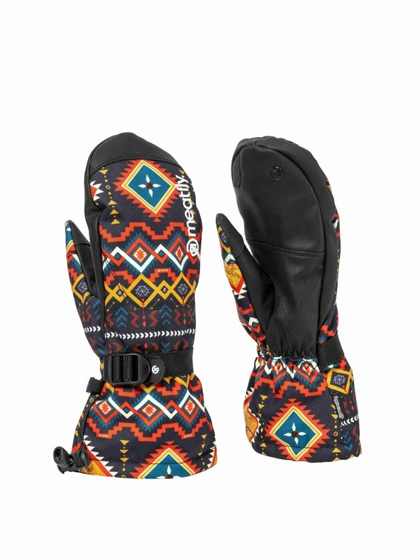 Meatfly Meatfly dámske rukavice Manson Jones Black