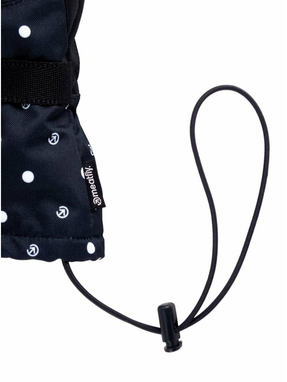 Meatfly Meatfly dámske rukavice Manson Black Dots