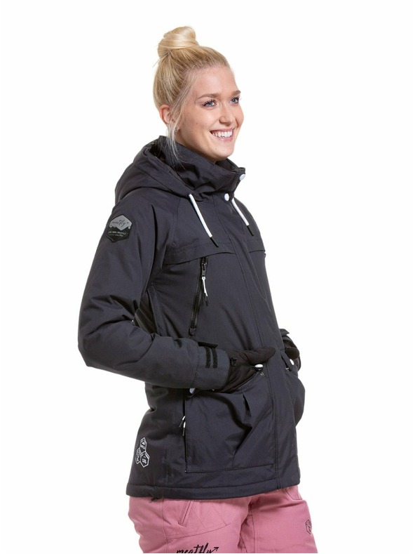 Meatfly Meatfly dámska SNB & SKI bunda Terra Black