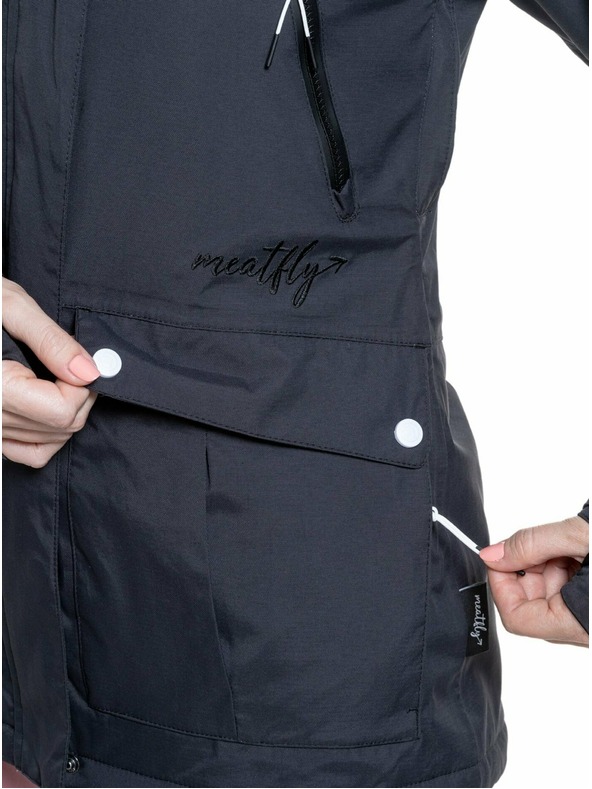 Meatfly Meatfly dámska SNB & SKI bunda Terra Black