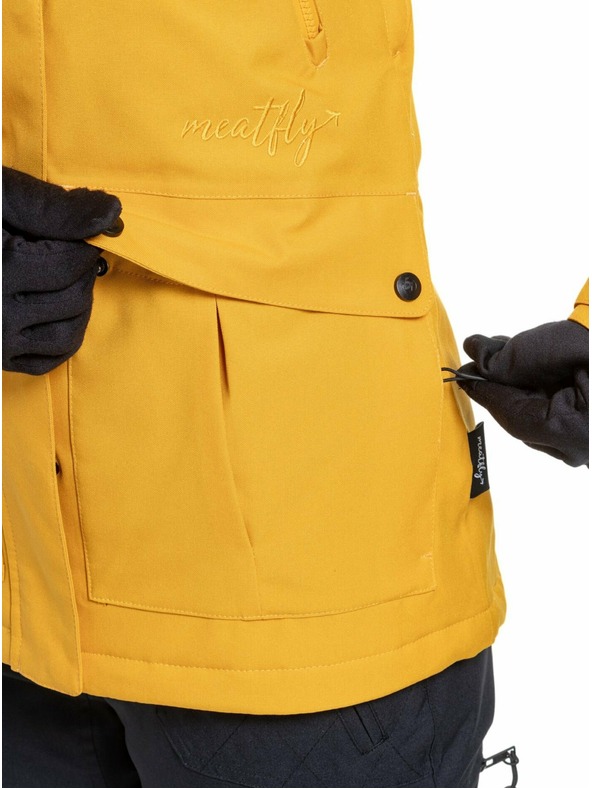 Meatfly Meatfly dámska SNB & SKI bunda Terra Sunflower