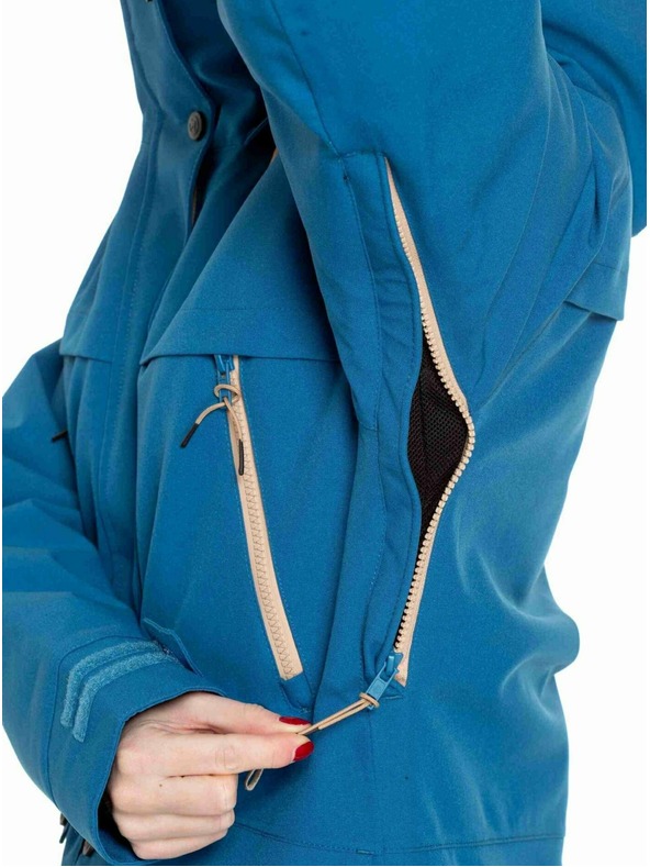 Meatfly Meatfly dámska SNB & SKI bunda Terra Blue
