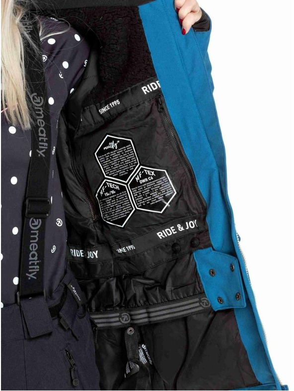 Meatfly Meatfly dámska SNB & SKI bunda Terra Blue