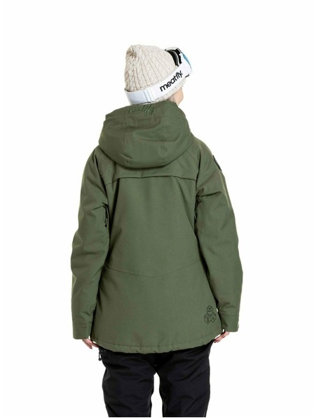 Meatfly Meatfly dámska SNB & SKI bunda Terra Bronze Green