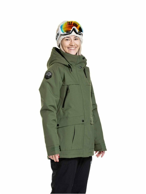 Meatfly Meatfly dámska SNB & SKI bunda Terra Bronze Green