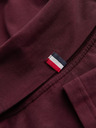 Ombre Clothing Pánsky hladký rolák s dlhým rukávom - vínový V6 OM-LSCL-0130 Ombre Clothing