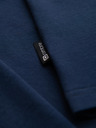 Ombre Clothing Pánsky rolák s dlhým rukávom - tmavo modrý V2 OM-LSCL-0130 Ombre Clothing