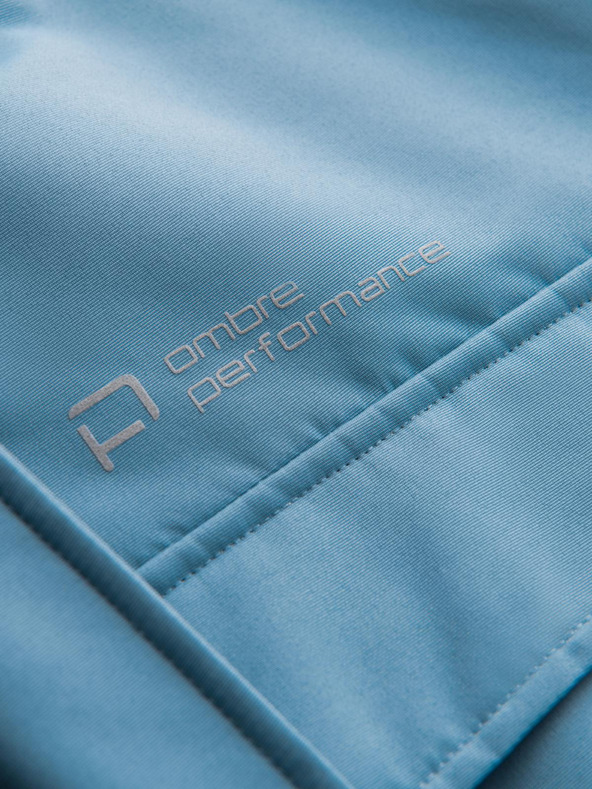 Ombre Clothing Pánska zateplená dlhá bunda Ombre Oblečenie
