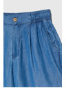 Moodo Šortky z lyocelu modré Moodo