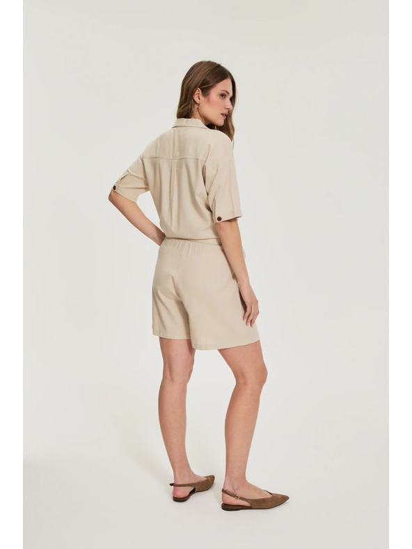 Moodo Šortky s páskom béžové Moodo