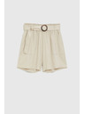 Moodo Šortky s páskom béžové Moodo