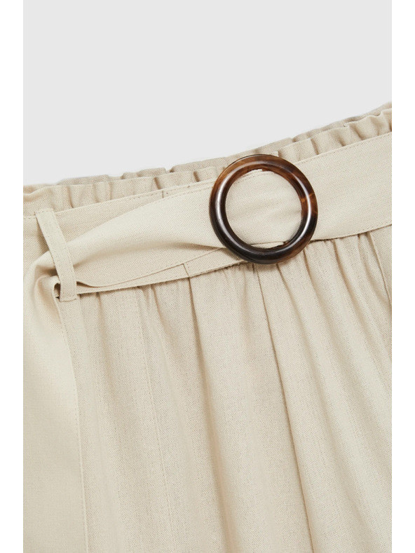 Moodo Šortky s páskom béžové Moodo