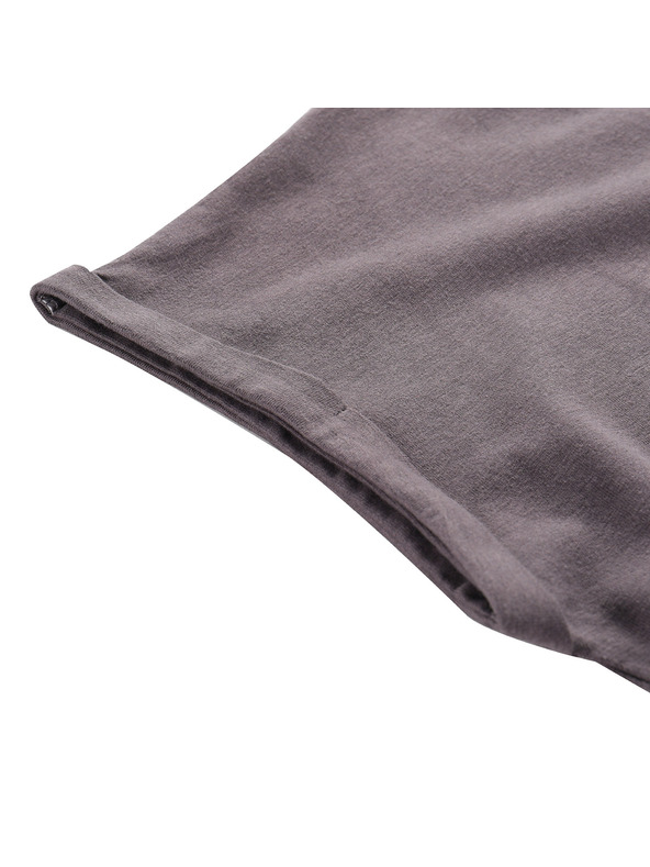 ALPINE PRO Dámske tričko z nezvraskavého materiálu ALPINE PRO OMBA 2 obsidian varianta pc