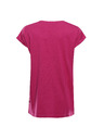ALPINE PRO Dámske tričko z nezvraskavého materiálu ALPINE PRO OMBA 2 fuchsia red varianta pb