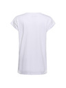 ALPINE PRO Dámske tričko z nezvraskavého materiálu ALPINE PRO OMBA 2 white varianta pa