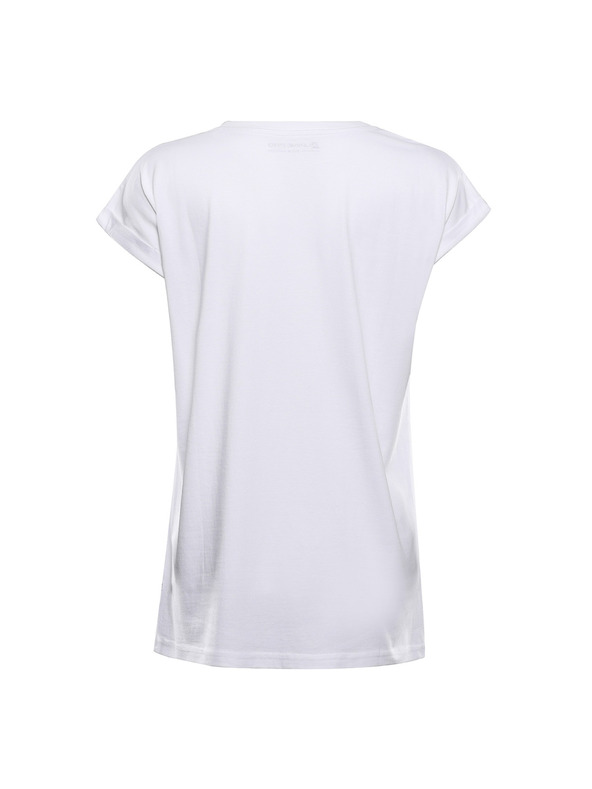 ALPINE PRO Dámske tričko z nezvraskavého materiálu ALPINE PRO OMBA 2 white varianta pc