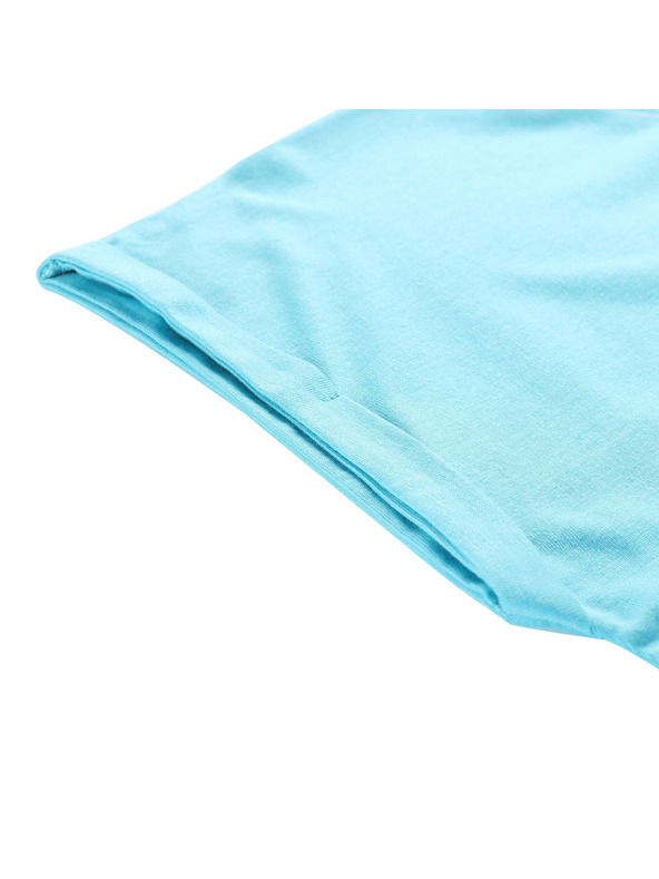 ALPINE PRO Dámske tričko z nezvraskavého materiálu ALPINE PRO OMBA 2 curacao varianta pb