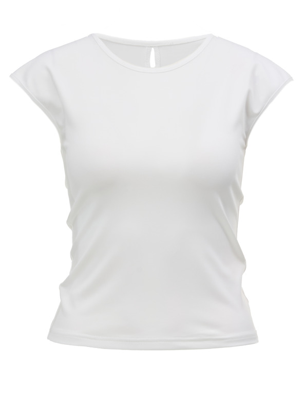 Orsay Biele dámske tričko s krátkym rukávom ORSAY