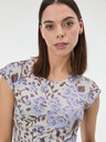 Orsay Svetlofialové dámske tričko s krátkym rukávom ORSAY