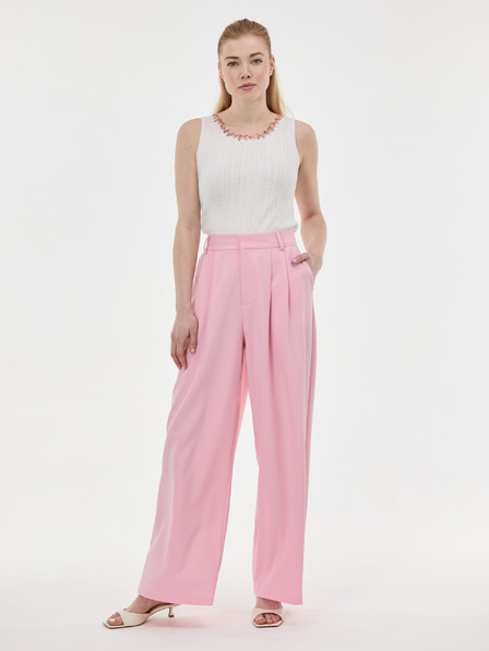 Orsay Biele dámske tielko s aplikáciou ORSAY