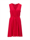 Orsay Červené dámske šaty bez rukávov ORSAY