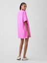 GAP Oversize mikinové šaty s logom VintageSoft GAP