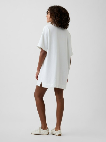 GAP Oversize mikinové šaty s logom VintageSoft GAP