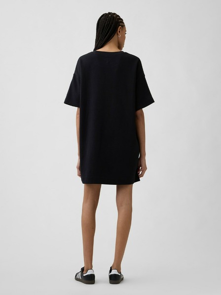 GAP Oversize mikinové šaty s logom VintageSoft GAP