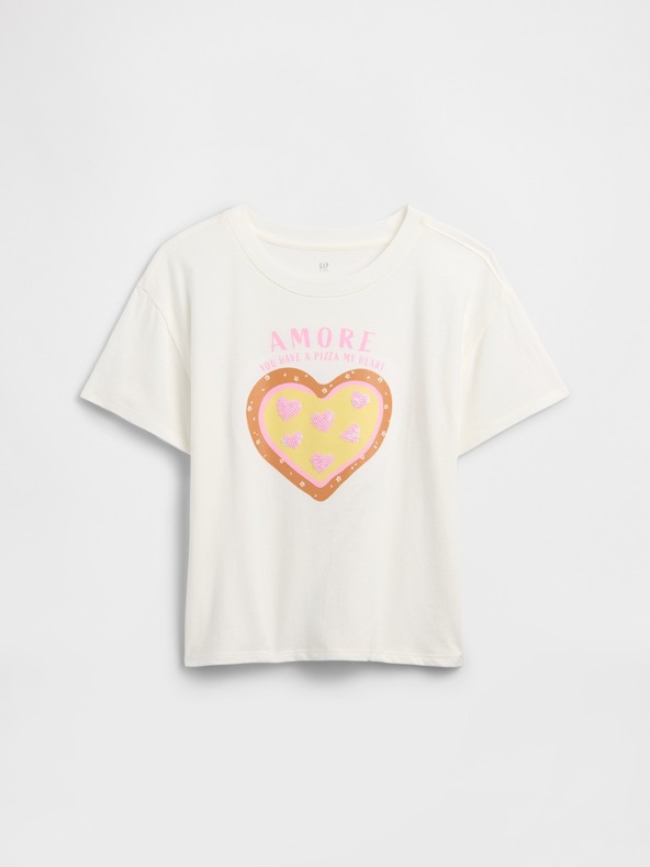 GAP Detské oversize tričko GAP