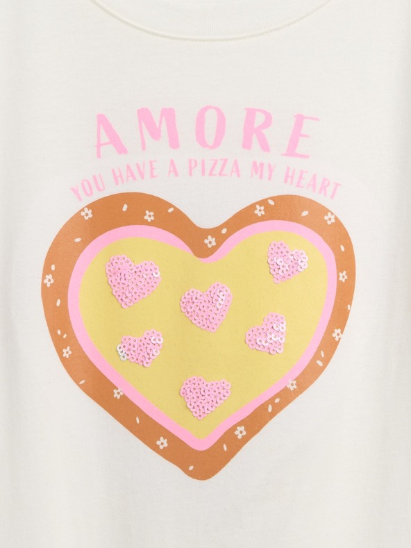 GAP Detské oversize tričko GAP