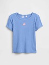 GAP Detské rebrované tričko GAP