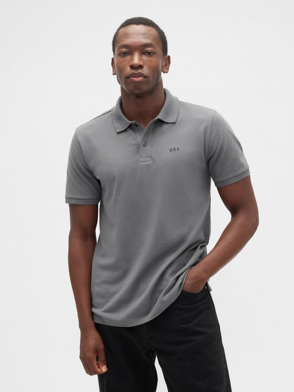 GAP Strečové polo tričko s logom 3 ks GAP