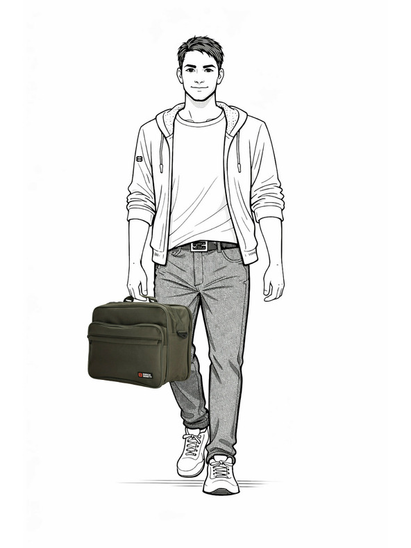 Enrico Benetti Taška Enrico Benetti Amsterdam 35111 Olive