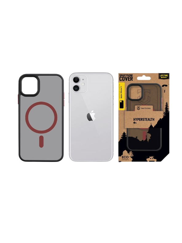 Tactical Tactical MagForce Hyperstealth 2.0 Kryt pre Apple iPhone 11 Black/Red