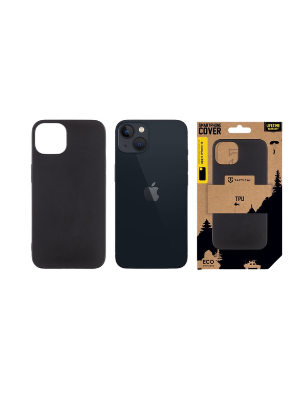 Tactical Tactical TPU Kryt pre Apple iPhone 13 Black