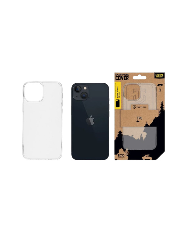 Tactical Tactical TPU Kryt pre Apple iPhone 13 Mini Transparent