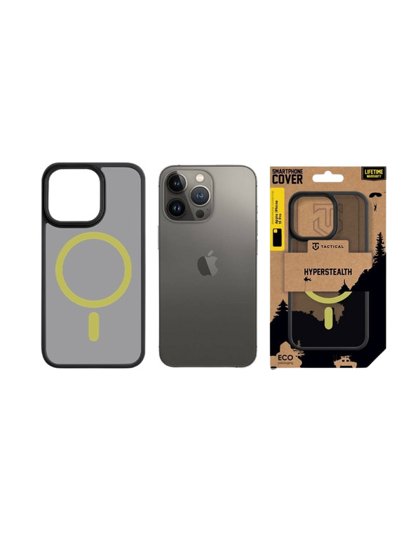 Tactical Tactical MagForce Hyperstealth 2.0 Kryt pre Apple iPhone 13 Pro Black/Yellow