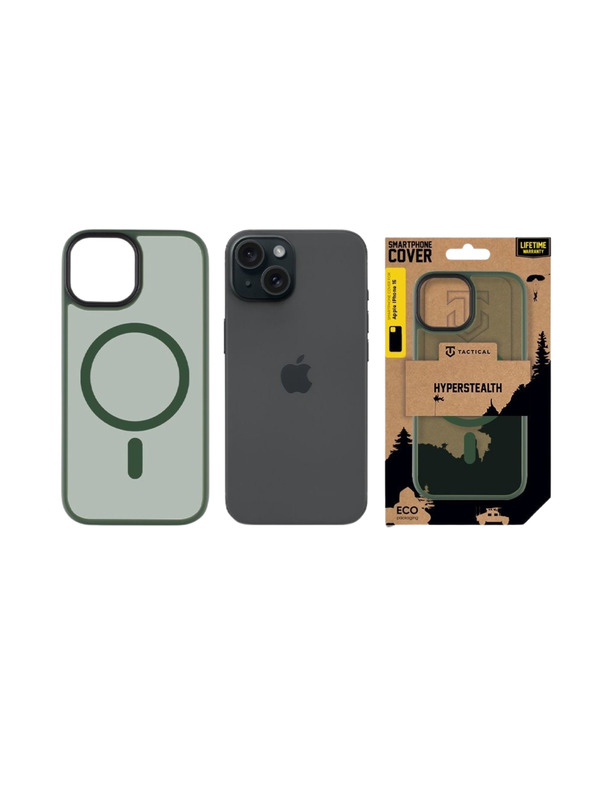Tactical Tactical MagForce Hyperstealth Puzdro pre Apple iPhone 15 Forest Green