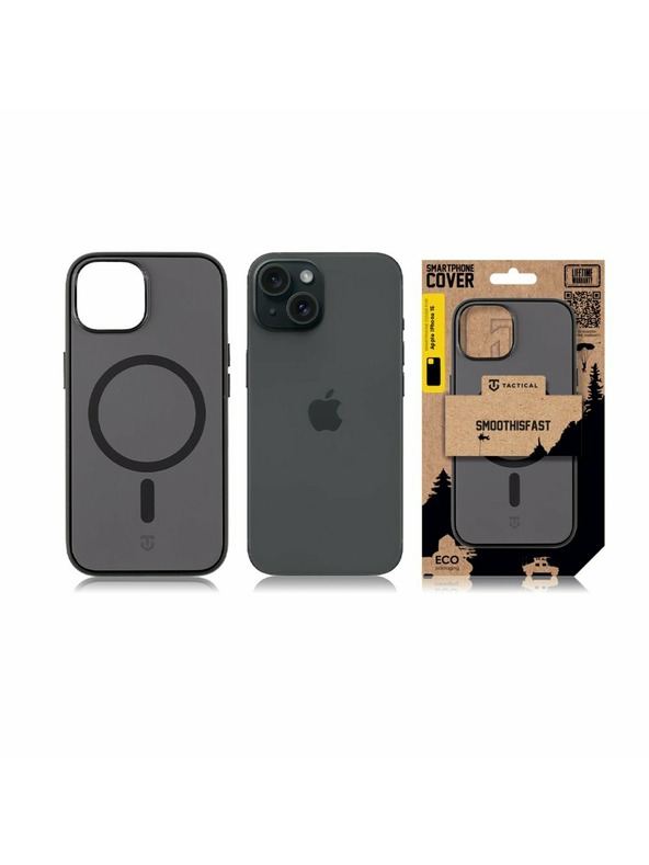 Tactical Tactical MagForce SmoothIsFast Puzdro pre Apple iPhone 15 Asphalt