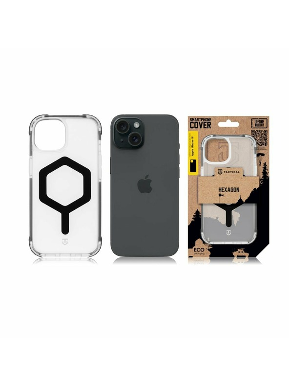 Tactical Tactical MagForce Hexagon Puzdro pre Apple iPhone 15 T-Black