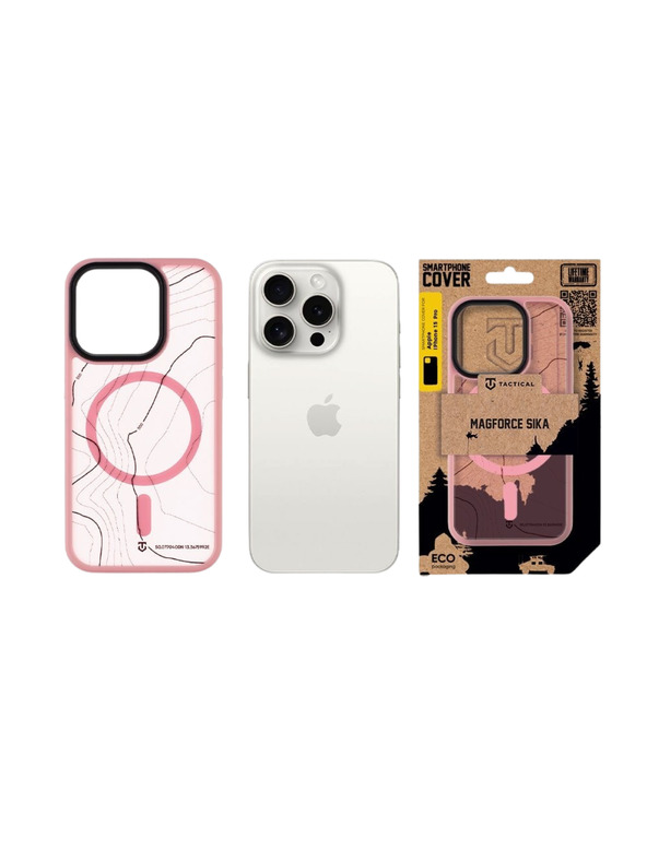 Tactical Tactical MagForce Hyperstealth Sika Puzdro pre Apple iPhone 15 Pro Pink Panther