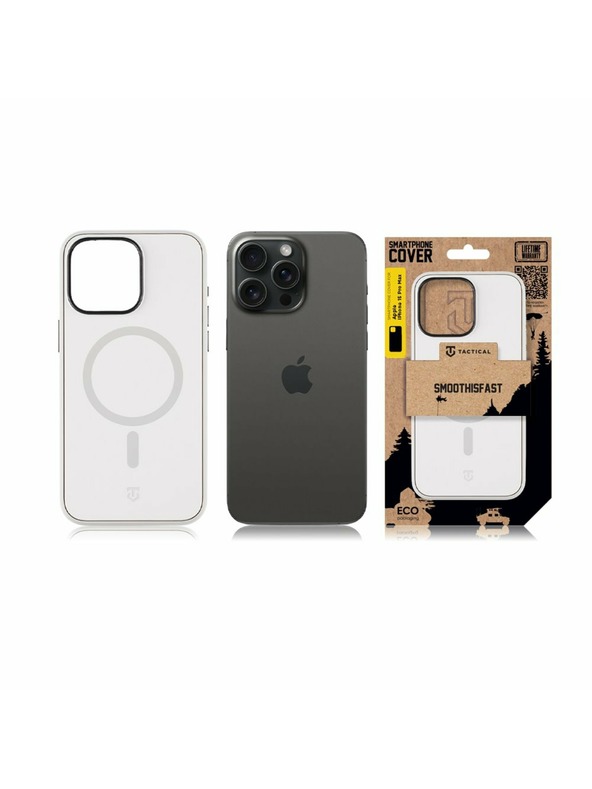 Tactical Tactical MagForce SmoothIsFast Puzdro pre Apple iPhone 15 Pro Max Chalk