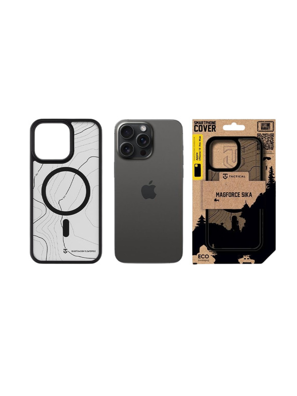 Tactical Tactical MagForce Hyperstealth Sika Puzdro pre Apple iPhone 15 Pro Max Asphalt