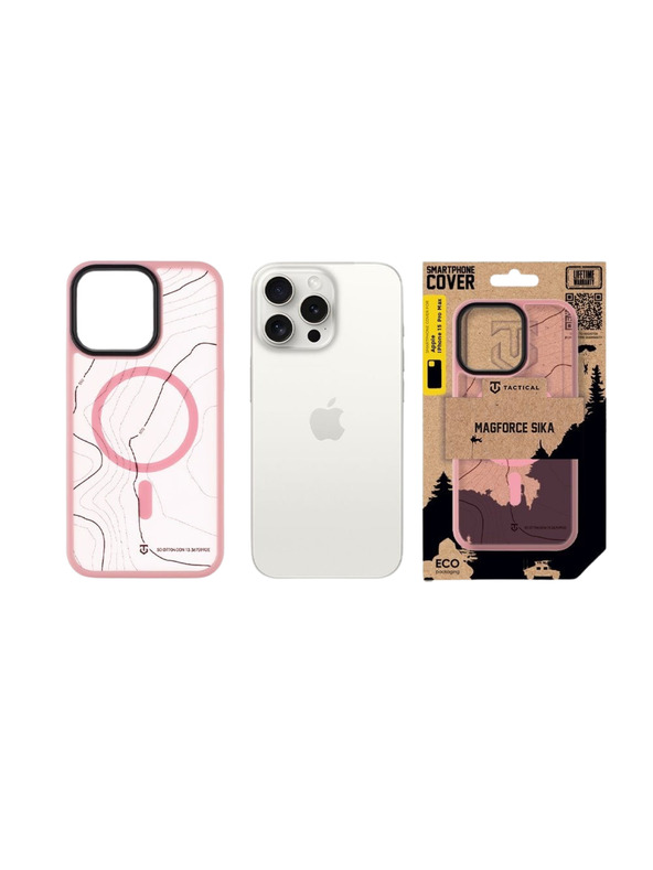 Tactical Tactical MagForce Hyperstealth Sika Puzdro pre Apple iPhone 15 Pro Max Pink Panther