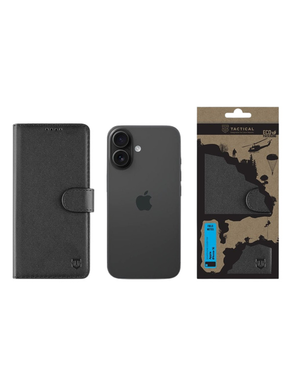 Tactical Tactical Field Notes pre Apple iPhone 16 Black